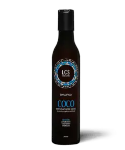 Shampoo Coco Lcs Para Tratamento de Cabelos Ressecados 240 ml