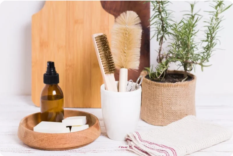 Kits veganos e sustentáveis.